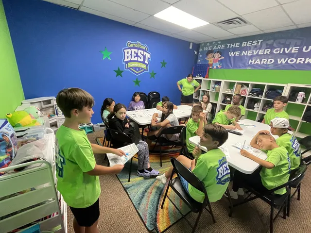 The after school room at Carrollton's BEST